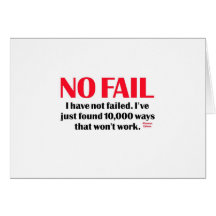 No Fail Card