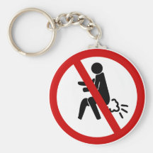 NO Farting ⚠ Funny Thai Toilet Sign ⚠ Keychains