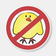 No Fat Chicks! Magnet