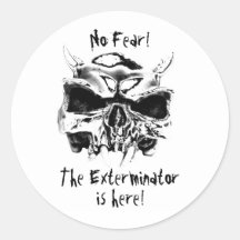 No Fear! Stickers