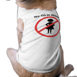 No Girls Allowed Doggie Shirt