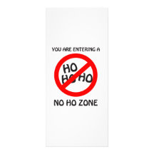 no ho zone rack card design