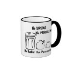 No Hushin the Percussion Mugs