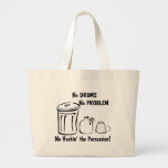 No Hushin the Percussion Tote Bags