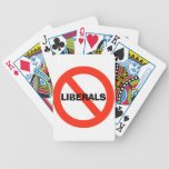 No Liberals Custom Playing Cards