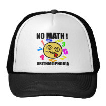 No math! Arithmophobia hats