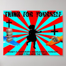 No More Greed Print