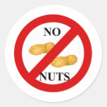 No nuts stickers