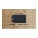 No Old Crow Business Cards
