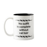 No outfit is complete without cat hair mugs