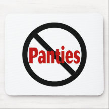 No Panties Mouse Mat