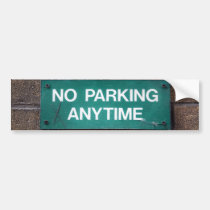 No Parking Anytime sticker bumper stickers