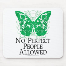 No Perfect People Allowed Mouse Pads