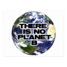 No Planet B Post Cards
