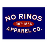 No RINOs Apparel Co. Postcard