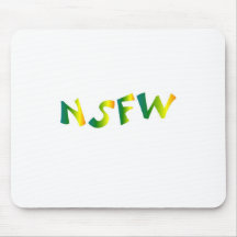 No Safe For Work (NSFW cool breeze) Mousepad