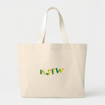 No Safe For Work (NSFW cool breeze) Tote Bag