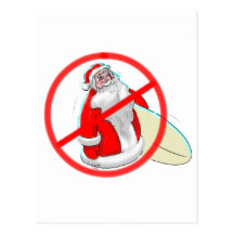 No SaNtA Post Cards