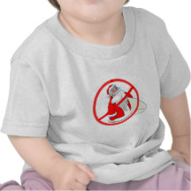 No SaNtA Tee Shirt