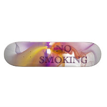 No smoking skateboard decks