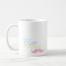 No Stache! Mugs