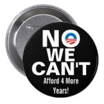 No We Can't, Anti Obama Buttons