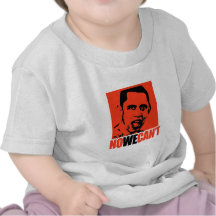NO WE CAN'T ELECT OBAMA T SHIRTS