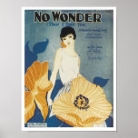No Wonder That I Love You Vintage Songbook Cover Print