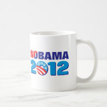 NOBAMA 2012 COFFEE MUGS