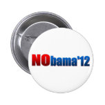 Nobama 2012 - No Obama Pin