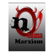 Nobama Marxism Post Card
