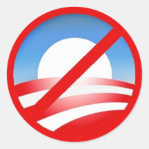 Nobama sign stickers
