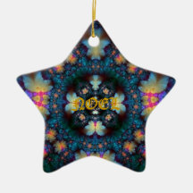 NOEL Star Tree Ornament