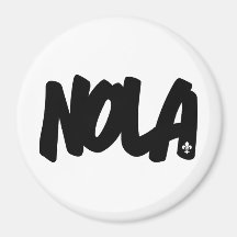 NOLA Letters Fridge Magnet
