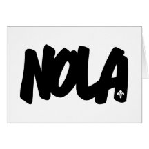 NOLA Letters Greeting Cards