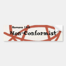 Non-Conformist Bumper Stickers