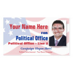 Non-Partisan Political Election Campaign Business Card Template