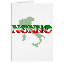 Nonno (Italian Grandfather) Greeting Card