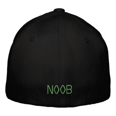 NOOB EMBROIDERED BASEBALL CAPS NOOB EMBROIDERED BASEBALL CAPS