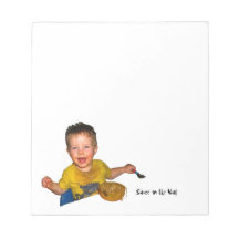 Noodle boy notepads