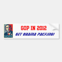 Nope Bumper Sticker