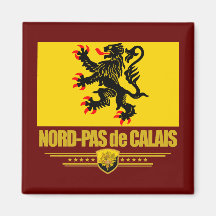 Nord-Pas de Calais Refrigerator Magnets