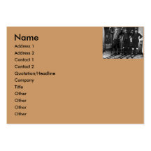 Nordic Ski Club - Vintage Business Card Template