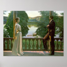 Nordic Summer Evening, 1899-1900 Print