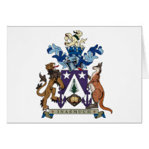 Norfolk Island Coat of Arms Greeting Card