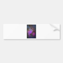 North America Nebula. The Milky way. Etiqueta De Parachoque