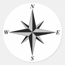 North Arrow Sticker