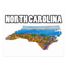 north carolina postcard