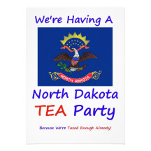 NORTH DAKOTA T.E.A. PARTY INVITATIONS