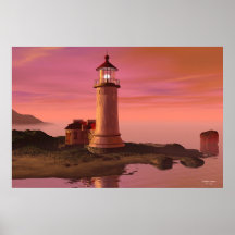 North Head Lighthouse Poster